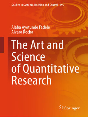 cover image of The Art and Science of Quantitative Research